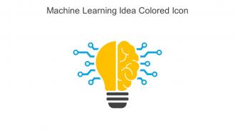 Machine Learning Idea Colored Icon In Powerpoint Pptx Png And Editable Eps Format
