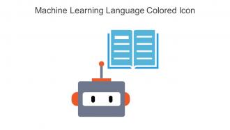 Machine Learning Language Colored Icon In Powerpoint Pptx Png And Editable Eps Format