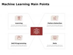 Machine learning main points self ppt powerpoint presentation portfolio