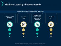 Machine learning pattern based prediction improve ppt powerpoint presentation layouts files