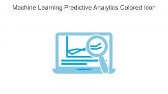 Machine Learning Predictive Analytics Colored Icon In Powerpoint Pptx Png And Editable Eps Format