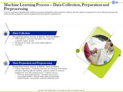 Machine learning process data collection preparation preprocessing ppt shows
