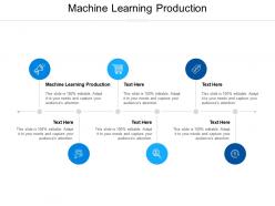 Machine learning production ppt powerpoint presentation summary influencers cpb