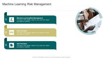 Machine Learning Risk Management In Powerpoint And Google Slides Cpb