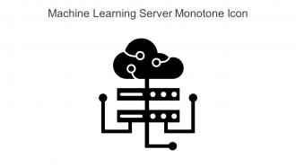 Machine Learning Server Monotone Icon In Powerpoint Pptx Png And Editable Eps Format