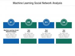 Machine learning social network analysis ppt powerpoint presentation outline guide cpb
