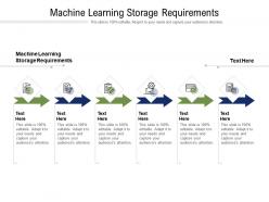 Machine Learning Storage Requirements Ppt Powerpoint Presentation File ...