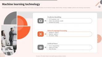 Machine Learning Technology Digital Software Tools Company Profile Ppt Gallery Samples