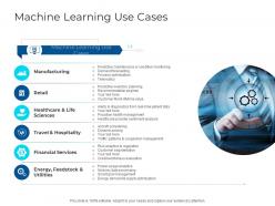 Machine learning use cases ai ppt slides