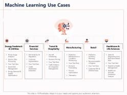Machine Learning Use Cases Telematics Powerpoint Presentation Slide Download