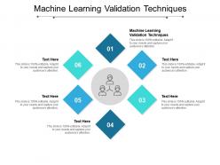 Machine learning validation techniques ppt powerpoint presentation icon visual aids cpb