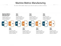 Machine metrics manufacturing ppt powerpoint presentation portfolio vector cpb