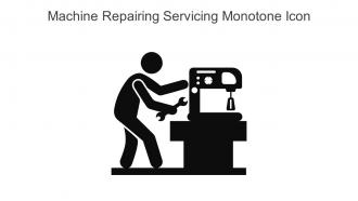 Machine Repairing Servicing Monotone Icon In Powerpoint Pptx Png And Editable Eps Format