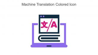 Machine Translation Colored Icon In Powerpoint Pptx Png And Editable Eps Format