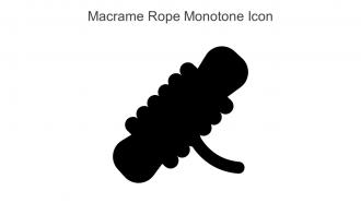 Macrame Rope Monotone Icon In Powerpoint Pptx Png And Editable Eps Format