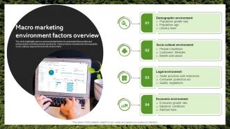 Macro Marketing Environment Factors Overview