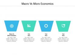 Macro vs micro economics ppt powerpoint presentation file show cpb