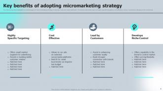Macro VS Micromarketing Strategies MKT CD V Customizable Adaptable