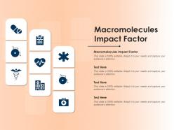 Macromolecules impact factor ppt powerpoint presentation summary images