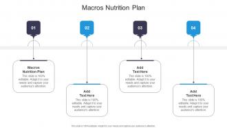 Macros Nutrition Plan In Powerpoint And Google Slides Cpb