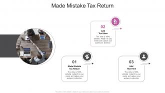 Made Mistake Tax Return In Powerpoint And Google Slides Cpb