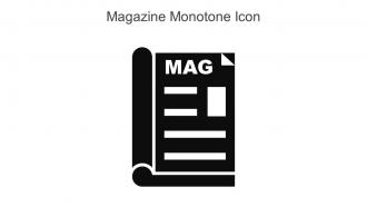 Magazine Monotone Icon In Powerpoint Pptx Png And Editable Eps Format