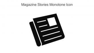 Magazine Stories Monotone Icon In Powerpoint Pptx Png And Editable Eps Format