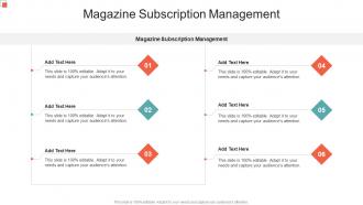 Magazine Subscription Management In Powerpoint And Google Slides Cpb