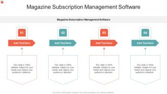Magazine Subscription Management Software In Powerpoint And Google Slides Cpb
