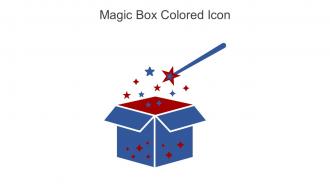 Magic Box Colored Icon In Powerpoint Pptx Png And Editable Eps Format