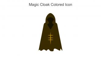 Magic Cloak Colored Icon In Powerpoint Pptx Png And Editable Eps Format