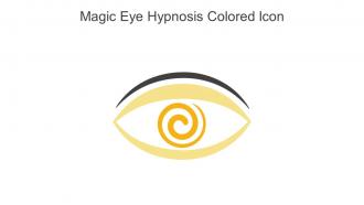 Magic Eye Hypnosis Colored Icon In Powerpoint Pptx Png And Editable Eps Format