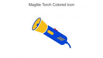 Maglite Torch Colored Icon In Powerpoint Pptx Png And Editable Eps Format