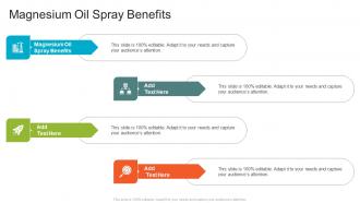 Magnesium Oil Spray Benefits In Powerpoint And Google Slides Cpb