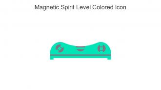 Magnetic Spirit Level Colored Icon In Powerpoint Pptx Png And Editable Eps Format