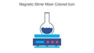 Magnetic Stirrer Mixer Colored Icon In Powerpoint Pptx Png And Editable Eps Format