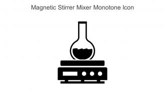 Magnetic Stirrer Mixer Monotone Icon In Powerpoint Pptx Png And Editable Eps Format
