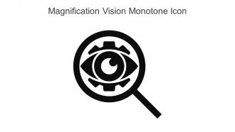 Magnification Vision Monotone Icon In Powerpoint Pptx Png And Editable Eps Format
