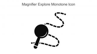 Magnifier Explore Monotone Icon In Powerpoint Pptx Png And Editable Eps Format