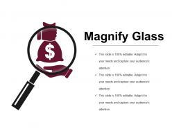 Magnify glass powerpoint slide inspiration