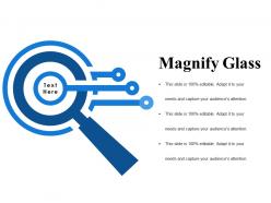 Magnify glass ppt ideas designs download