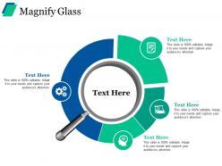 Magnify glass ppt visual aids professional