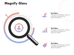 Magnify glass technology k237 ppt powerpoint presentation icon designs