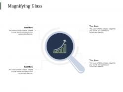 Magnifying glass big data analysis f302 ppt powerpoint presentation slides grid
