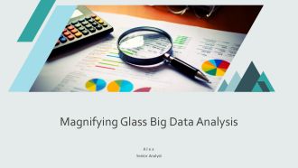 Magnifying Glass Big Data Analysis PPT Graphics AT