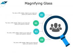 Magnifying glass big data analysis ppt powerpoint presentation maker