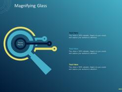 Magnifying glass c1518 ppt powerpoint presentation infographics deck