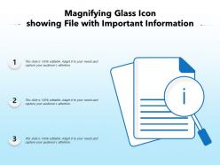 Magnifying glass icon showing file with important information