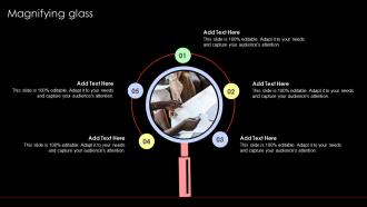Magnifying Glass Lead Nurturing Strategies To Generate Leads Ppt Powerpoint Presentation Outline File
