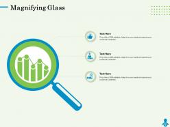 Magnifying glass n186 powerpoint presentation skills